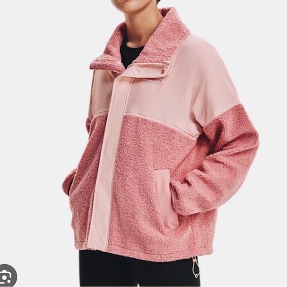 Brand New UNDER ARMOUR UA Mission Boucle Swacket Jacket, XL - Picture 2 of 11